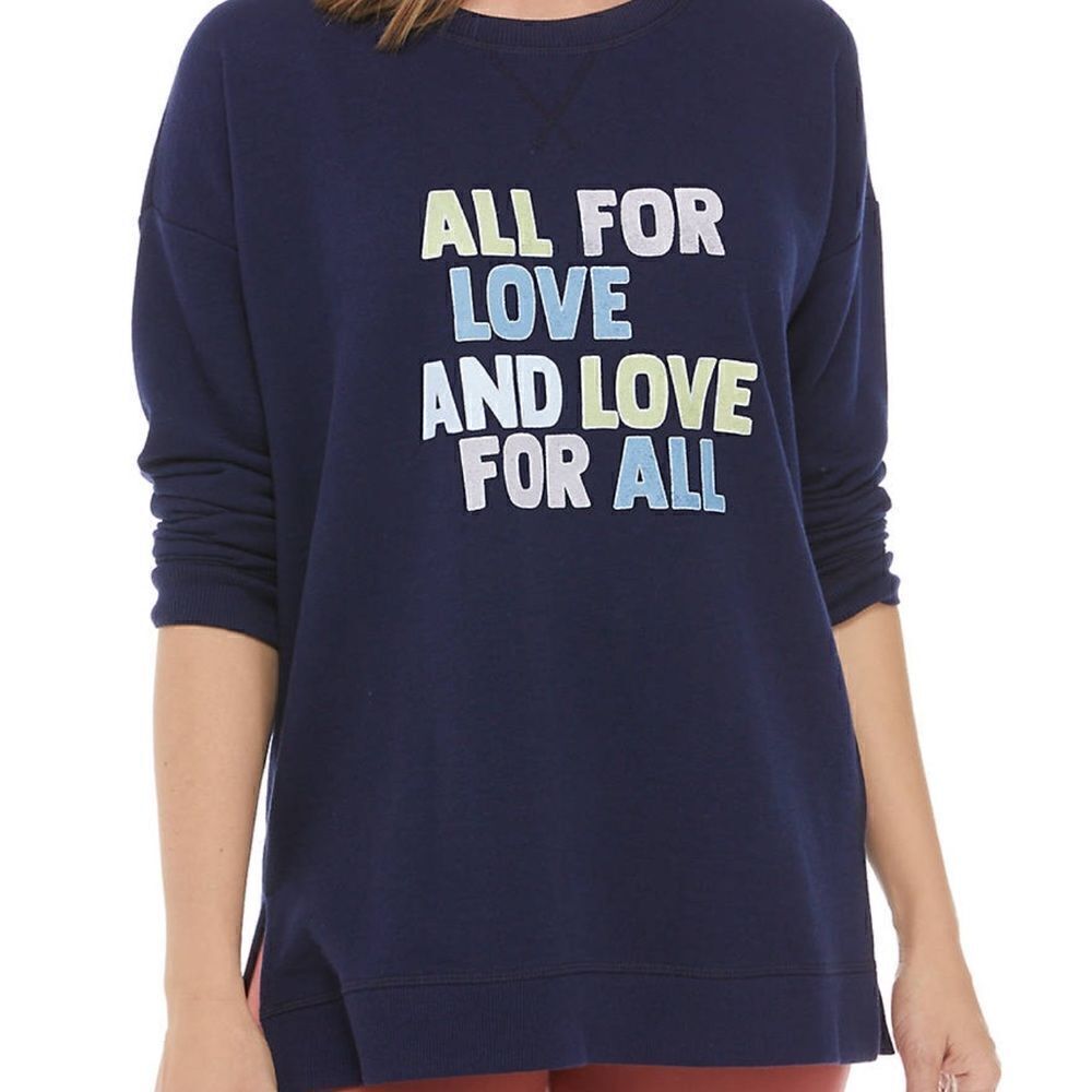 New Directions "All for love and love for all" blue‎ sweatshirt - XXL
